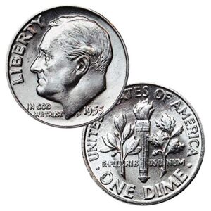 1946-1964 $1 face - 90% silver roosevelt dimes bu bu