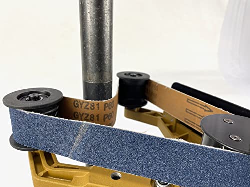 40A & 100 Belts Pipe Polisher Grind Sander by BLUEROCK Tools Belts fits Metabo