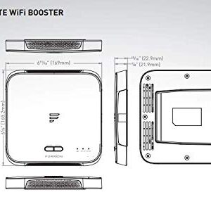 Furrion Access 4G LTE Access Point and Wi-Fi Booster with Ceiling Mount Bracket — High-Speed Internet and Enhanced Wi-Fi Coverage on the Road — Gigabit Ethernet Connections, WPS Supported — 693969