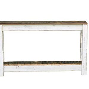 White Combo 46'' Console Table