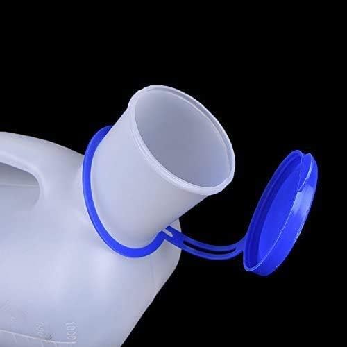 Unisex Potty Urinal for Car, Portable Urinal for Men and Women, Bedpans Pee Bottle with a Lid and Funnel, Mobile Toilet Urinal for Car, Old Man, Child and Patient for Hospital Camping Outdoor Travel