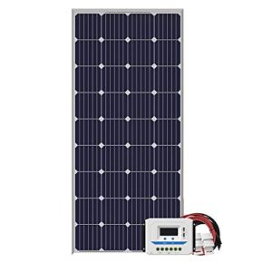 xantrex 780-0100-01 roof mounted solar charging kit-100w, rigid, black