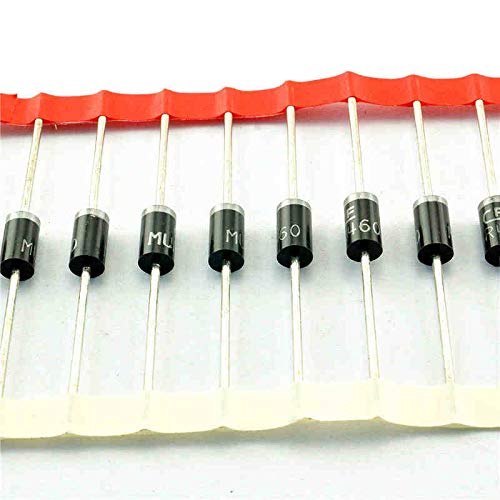 Tvoip 30Pcs MUR460R MUR460 460 DO-201 4A 600V Line Recovery Type Diode MUR460