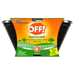 Off Citronella Tabletop Bucket 18 Ounce (3)