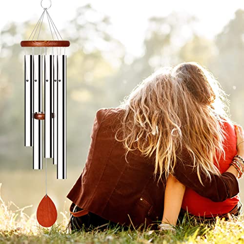 Mosteck Anodized Aluminium Wind Chimes 26" Inches, Gift for Unisex, Suitable for Outdoor, Garden, Patio Decoration