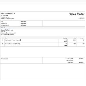 Inventory Management Sales Purchase Orders CRM Online Store Software