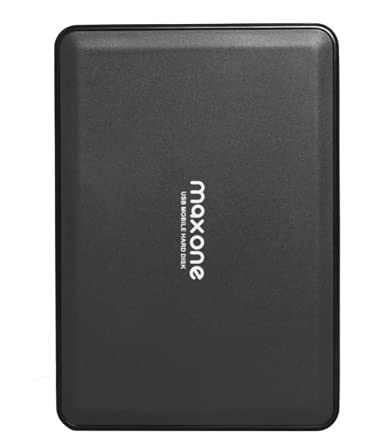 Maxone Portable External Hard Drives 500GB-USB 3.0 2.5'' HDD Backup Storage for PC, Desktop, Laptop, Mac, MacBook, Xbox One, PS4,TV, Chromebook, Windows - Black