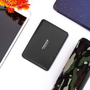 Maxone Portable External Hard Drives 500GB-USB 3.0 2.5'' HDD Backup Storage for PC, Desktop, Laptop, Mac, MacBook, Xbox One, PS4,TV, Chromebook, Windows - Black