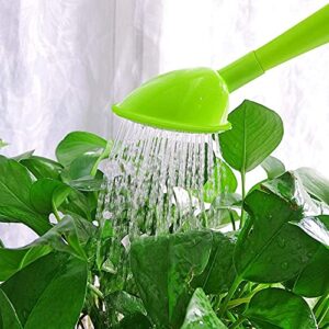 MyLifeUNIT Watering Can for Indoor Plants, Water Can with Shower Head, 1/2 Gallon (Green)