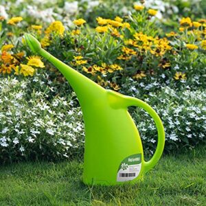 MyLifeUNIT Watering Can for Indoor Plants, Water Can with Shower Head, 1/2 Gallon (Green)
