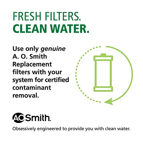 AO Smith 2.5"x10" 40 Micron Sediment Water Filter Replacement Cartridge - 2 Pack - For Whole House Filtration Systems - AO-WH-PRE-RPP2