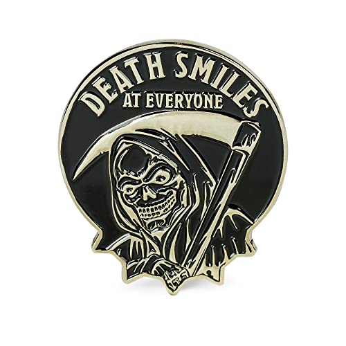 USMC Death Smiles at Everyone Marines Smile Back - Marine Corps Challenge Coin - Marine Corps Gifts | Disabled USMC Vet Owned Small Business