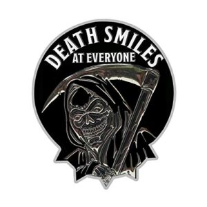 USMC Death Smiles at Everyone Marines Smile Back - Marine Corps Challenge Coin - Marine Corps Gifts | Disabled USMC Vet Owned Small Business