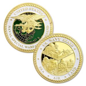 us navy seals challenge coin naval special warfare command military coin