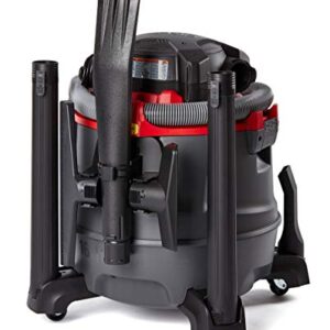 RIDGID 62723 Red 16 gallon RT1600 Wet/Dry Vacuum, Dark Gray and Red