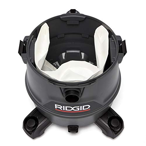 RIDGID 62723 Red 16 gallon RT1600 Wet/Dry Vacuum, Dark Gray and Red