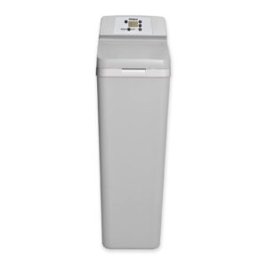 whirlpool whes30e 30,000 grain softener | salt & water saving technology | nsf certified | automatic whole house soft water regeneration, 0.75 inches, off-white