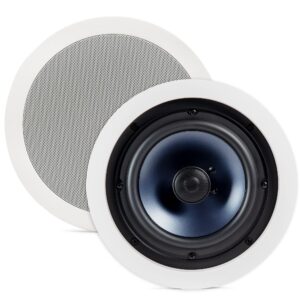 Polk Audio RC85i Sound Ceiling Mount Speakers, White & Polk Audio RC80i Ceiling Mount Speakers, White