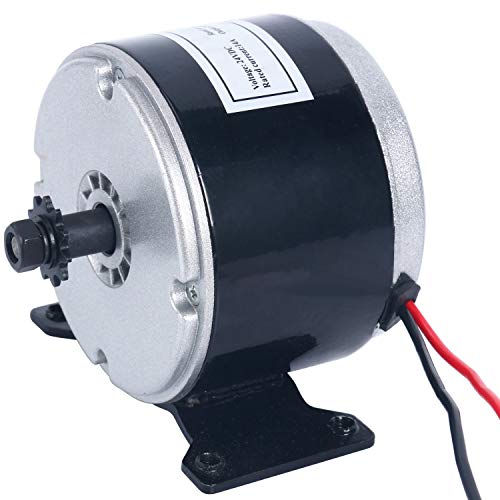 HYDDNice 24V DC Permanent Magnet Electric Motor Generator 250W 2750RPM Electric Motor Brushed for Wind Turbine E Scooter Drive Speed Control