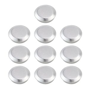 t tulead sink hole cover stainless steel for dia 1.5-inch kitchen faucet hole cove brushed nickel pack of 10