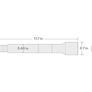 TEKTON 3/8 Inch Drive x 18 Inch Socket Extension | SHA11118