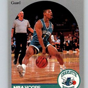 1990-91 Hoops Basketball #50 Muggsy Bogues Charlotte Hornets