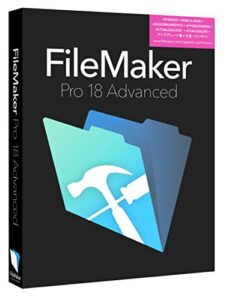 filemaker pro 18 advanced mac/win v18