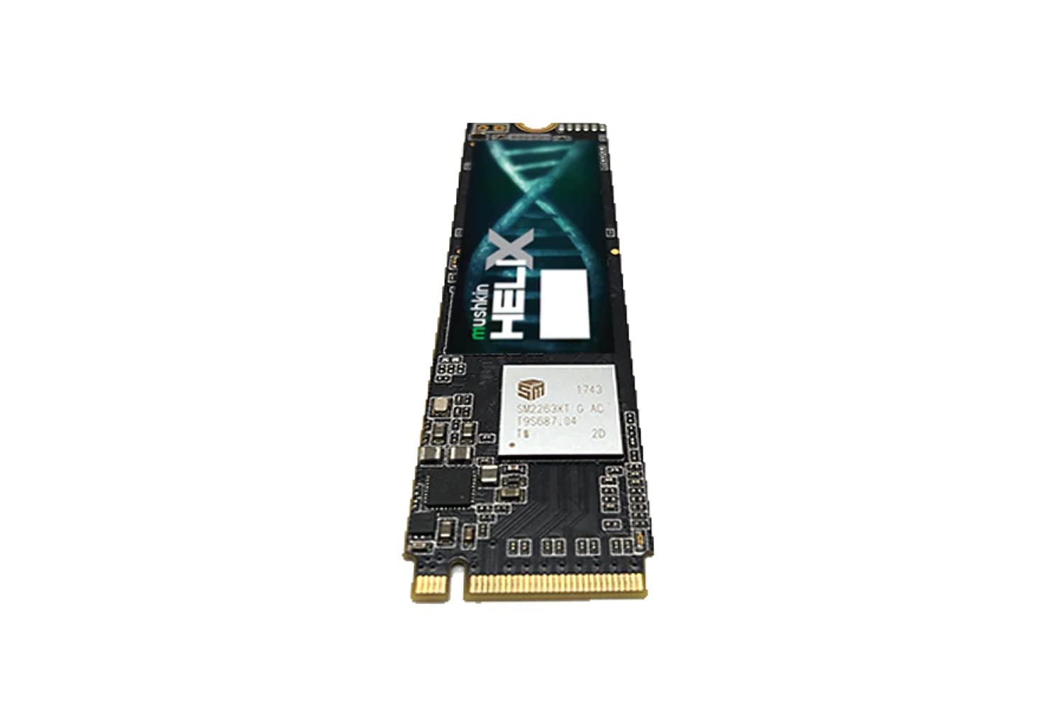 Mushkin Helix-L – 1TB PCIe NVMe 1.3 – M.2 (2280) Internal Solid State Drive (SSD) – Gen3 x4 – 3D TLC - (MKNSSDHL1TB-D8)