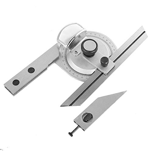 360 Degree Universal Bevel Protractor Angle Finder with Magnifying Glass for Internal And External Angle Measurement