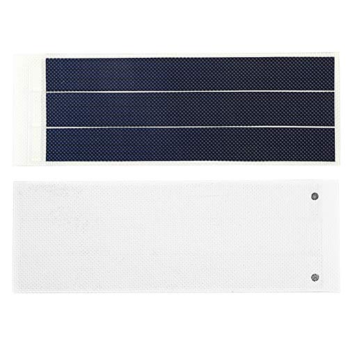 Small Flexible Thin Film Solar Panel Power Cells 0.75w/4.5v/190ma (White)