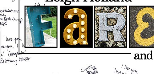 Personalized Farewell Party Guestbook Alternative, Goodbye party, Going away gift