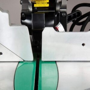 Metabo HPT 10-Inch Miter Saw | Laser Marker | Single Bevel | Compound | 15-Amp Motor | C10FCH2S