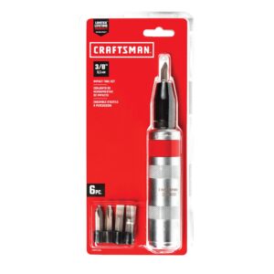 CRAFTSMAN Hand Impact Driver, 3/8-Inch Set (CMMT14104)