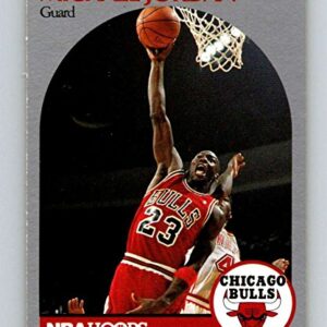 1990-91 Hoops Basketball #65 Michael Jordan Chicago Bulls