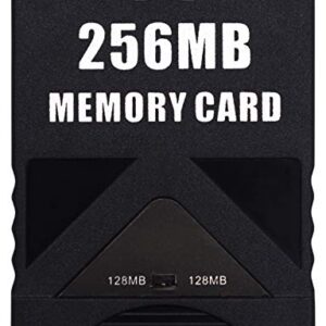 AUEAR, High Speed Game Memory Card Compatible with Sony Playstation 2 PS2 Consoles Game (256MB, 1 Pack)