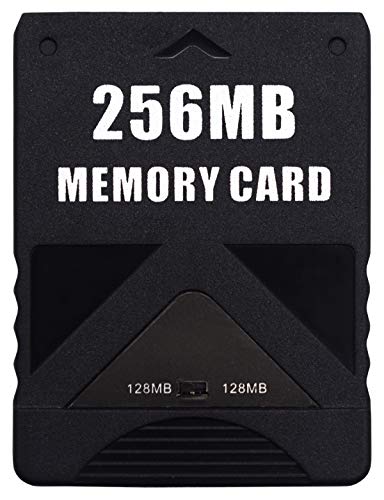 AUEAR, High Speed Game Memory Card Compatible with Sony Playstation 2 PS2 Consoles Game (256MB, 1 Pack)