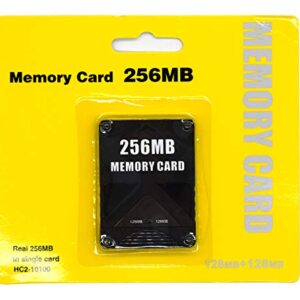 AUEAR, High Speed Game Memory Card Compatible with Sony Playstation 2 PS2 Consoles Game (256MB, 1 Pack)