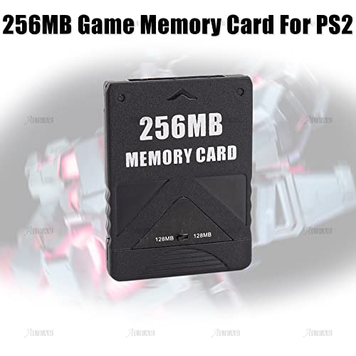 AUEAR, High Speed Game Memory Card Compatible with Sony Playstation 2 PS2 Consoles Game (256MB, 1 Pack)