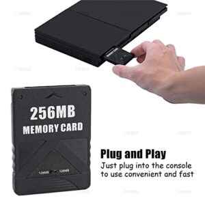 AUEAR, High Speed Game Memory Card Compatible with Sony Playstation 2 PS2 Consoles Game (256MB, 1 Pack)