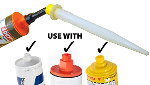 SUPER NOZZLE 45 Adjustable Caulk Gun Nozzle Extender (Pro Kit)