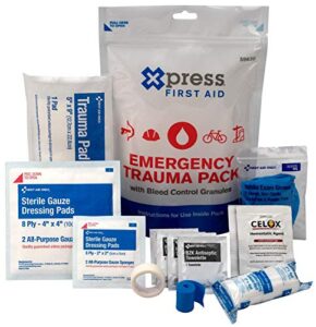 xpress first aid emergency trauma pack