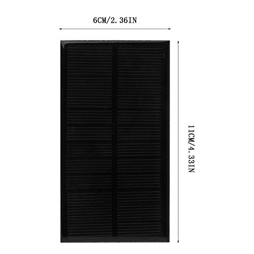 Calvas 6V 1W Solar Power Panel System Module Home DIY Solar Panel For Light Battery