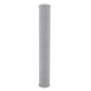 tier1 5 micron 20 inch x 2.5 inch | carbon and polyphosphate whole house softening water filter replacement cartridge, home water filter