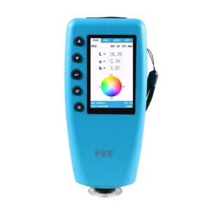 beley 8mm digital precise portable color analyzer colorimeter color difference meter tester with color screen display