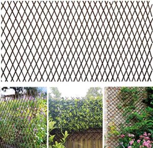 glant lattice fence willow expandable plant climbing lattices trellis fence,open screen fencing,willow (1)