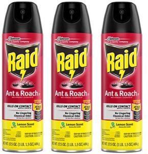 raid ant & roach killer lemon scent 1.09 pound (pack of 3)