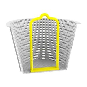 the skimmie universal skimmer basket handle - durable, fits most pool vacuum skimmer lid and fits most skimmer baskets for hassle-free debris removal - includes 2 stainless steel screws
