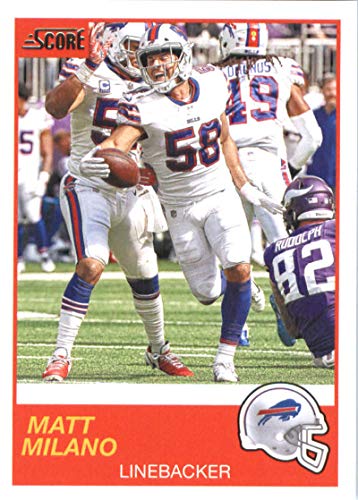 2019 Score Football #129 Matt Milano Buffalo Bills Official NFL Trading Card made by Panini