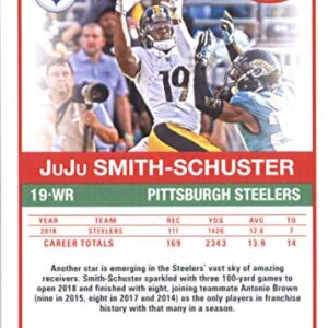 2019 Score Football #115 JuJu Smith-Schuster Pittsburgh Steelers Official NFL Trading Card made by Panini