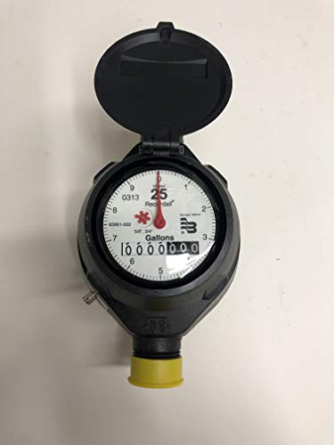 Badger 5/8x3/4 M25 Poly Water Meter Direct Read Gallon